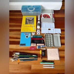 Arts & Craft Supply Bundle: Strathmore, Speedball, Prismacolor